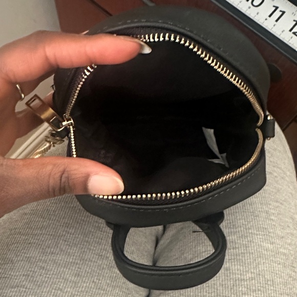 Elegant Black Mini Backpack - Picture 6 of 10